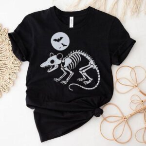Playing Opossum Bone Halloween Shirt