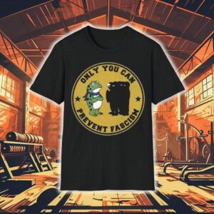 Portland Frog Anti-ice Only You Can Prevent Fascism Shirt