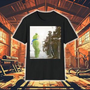 Portland Frog Protest Drawing Anti Trump Shirt