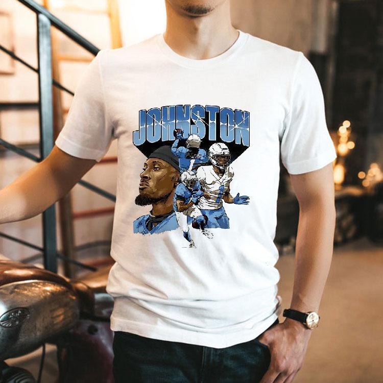 Quentin Johnston Los Angeles Chargers Collage Shirt Quentin Johnston Los Angeles Chargers Collage Shirt