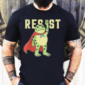 Resist Frog Portland Frog Protest Frog Shirt