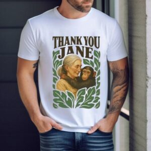 Rip Jane Goodall Thank You Jane Goodall Shirt