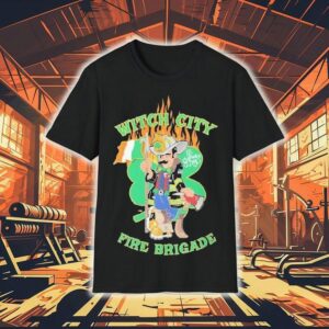 Salem Witch City Fire Brigade St. Patrick’s Day Shirt