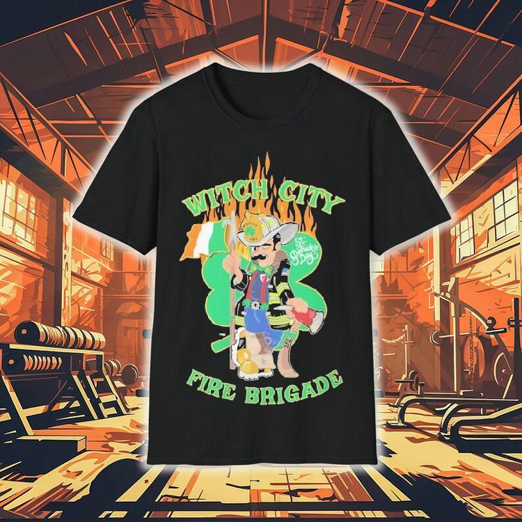 Salem Witch City Fire Brigade St. Patrick’s Day Shirt Salem Witch City Fire Brigade St. Patrick’s Day Shirt