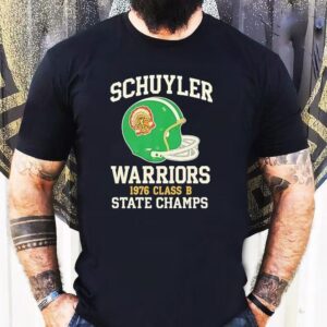 Schuyler Warriors State Champs 1976 Class B Shirt