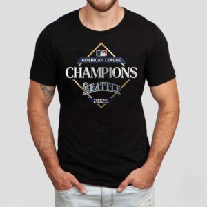 Seattle Mariners American League Champions 2025 Logo Shirt