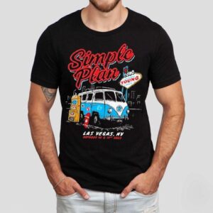 Simple Plan When Young 10-19-2025 Las Vegas Event Shirt
