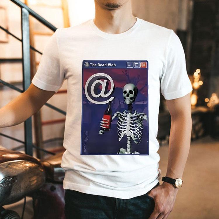 Skeleton The Dead Web Shirt Skeleton The Dead Web Shirt