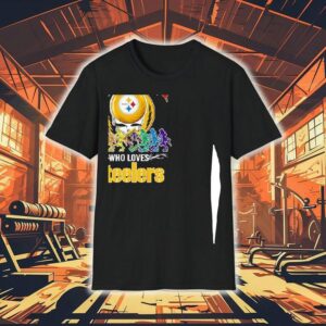 Skeletons Just A Grateful Deadhead Who Loves Pittsburgh Slers Shirt