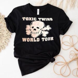 Skull Bone Toxic Twins World Tour Shirt