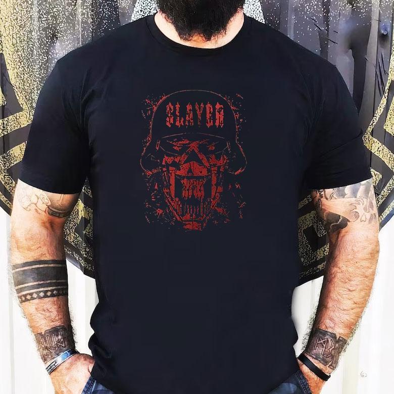 Slayer 2025 The Sport Is War Skull Shirt Slayer 2025 The Sport Is War Skull Shirt