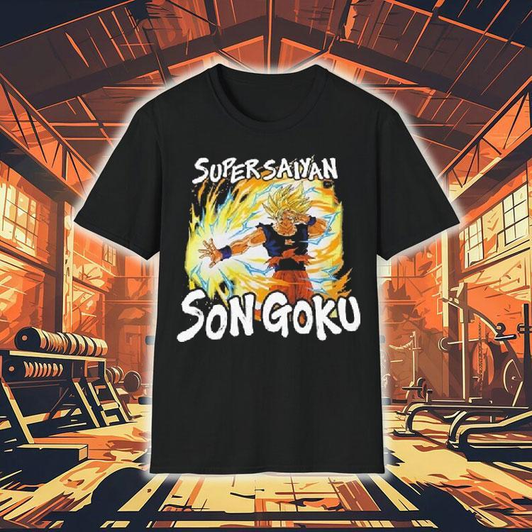 Son Goku Dragon Ball Super Saiyan Goku Shirt Son Goku Dragon Ball Super Saiyan Goku Shirt