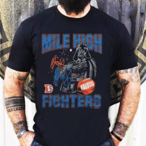 Star Wars Dark Side X Denver Broncos Mile High Fighters Shirt