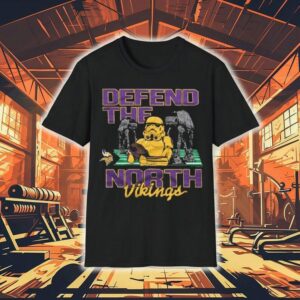 Star Wars Dark Side X Minnesota Vikings Defend The North Vikings Shirt