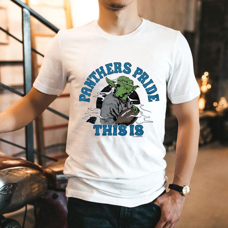 Star Wars X Carolina Panthers Yoda This Is Panthers Pride Shirt Star Wars X Carolina Panthers Yoda This Is Panthers Pride Shirt