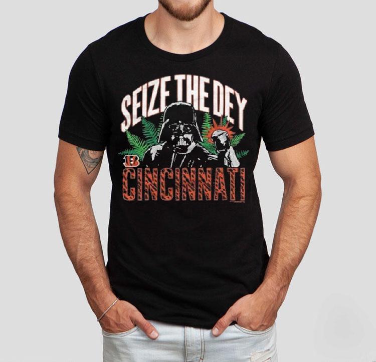 Star Wars X Cincinnati Bengals Seize The Dey Dark Side Shirt Star Wars X Cincinnati Bengals Seize The Dey Dark Side Shirt