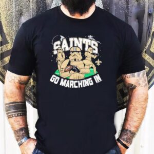 Star Wars X New Orleans Saints Stormtrooper Go Marching In Shirt