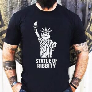 Statue Of Ribbity Portland Frog Resist Protest Anti Ice Anti Fascism Shirt