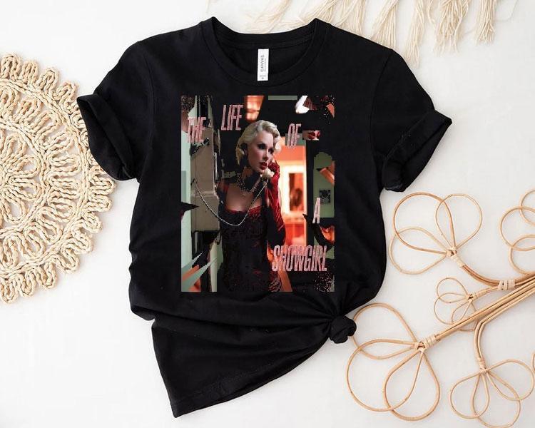 Swift The Life Of A Showgirl Dressing Room Rehearsal Version Cover Shirt Swift The Life Of A Showgirl Dressing Room Rehearsal Version Cover Shirt