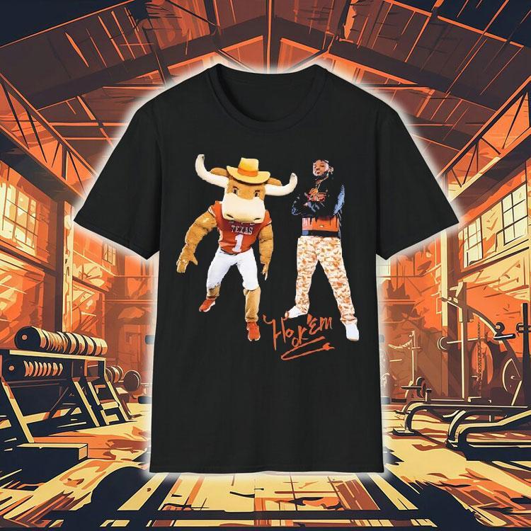 Texas Longhorns Bevo Hook Em Horns Shirt Texas Longhorns Bevo Hook Em Horns Shirt