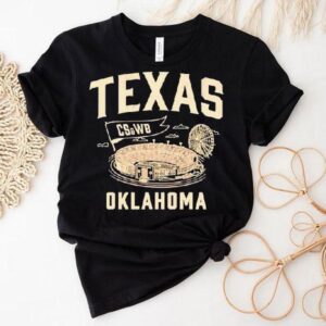 Texas Longhorns Vs Oklahoma Sooners Cs And Wb Stadium Shirt