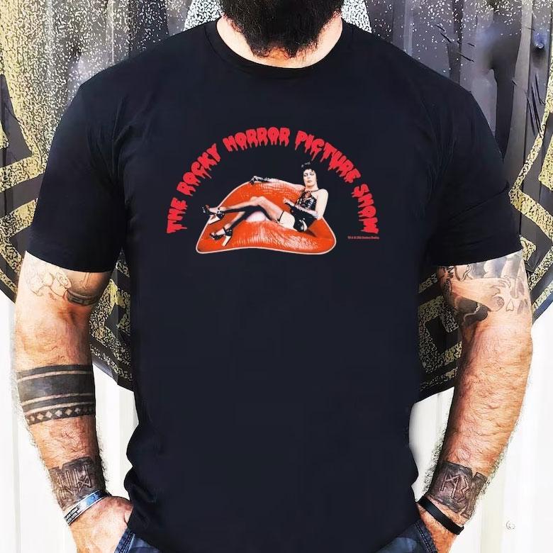 The Rocky Horror Picture Show Frank-n-furter Lips Shirt The Rocky Horror Picture Show Frank-n-furter Lips Shirt