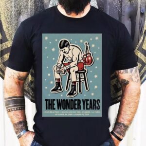 The Wonder Years October 24, 2025 Chain Reaction In Anaheim Ca Shirt