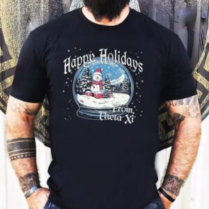 Theta Xi Happy Holidays From Christmas Shirt