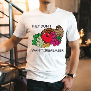 They Don’t Want You To Remember Thanksgiving Shirt