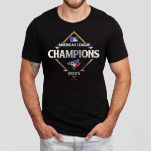 Toronto Blue Jays 2025 3 Times American League Champions Logo Shirt