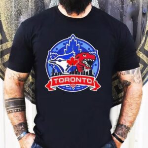 Toronto Raptors X Toronto Blue Jays Hybrid Logo Shirt