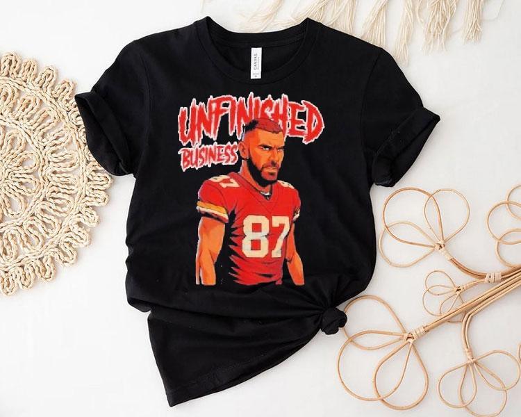 Travis Kelce Unfinished Business Shirt Travis Kelce Unfinished Business Shirt