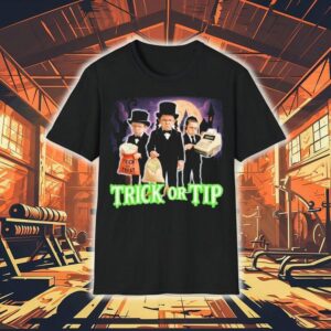 Trick Or Tip Trick Or Treat Halloween Shirt
