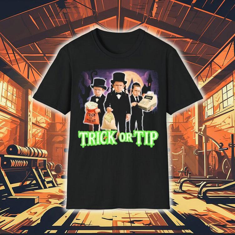 Trick Or Tip Trick Or Treat Halloween Shirt Trick Or Tip Trick Or Treat Halloween Shirt