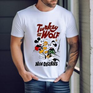 Turkey And The Wolf I Am Very High Mickey Mouse And Minnie Mouse Disney New Orleans Cheese Shirt