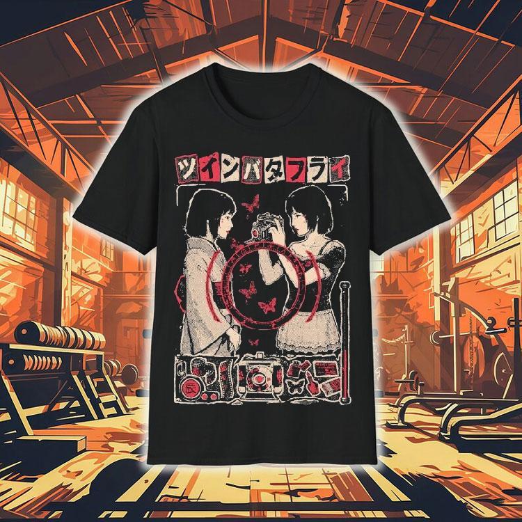 Twin Butterfly Anime Shirt Twin Butterfly Anime Shirt