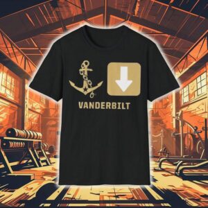 Vanderbilt Commodores Anchor Down Symbols Shirt