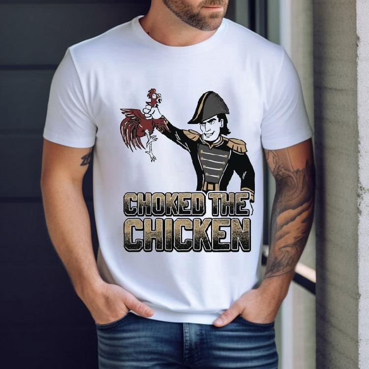 Vanderbilt Commodores Beat South Carolina Gamecocks Choked The Chicken Mascot Shirt Vanderbilt Commodores Beat South Carolina Gamecocks Choked The Chicken Mascot Shirt
