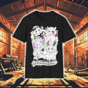 Virtual Vacation Los Angeles 2025 Anime Shirt