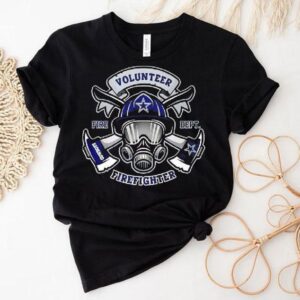 Volunr Firefighter X Dallas Cowboys Fire Dept Gas Mask Shirt 1 Volunr Firefighter X Dallas Cowboys Fire Dept Gas Mask Tshirt