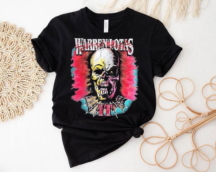 Warren Lotas It Clown Halloween Skull Shirt Warren Lotas It Clown Halloween Skull Shirt