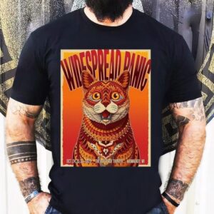 Widespread Panic Milwaukee Wisconsin Event At Riverside Theater On October 24 25 26 2025 The Cat Shirt