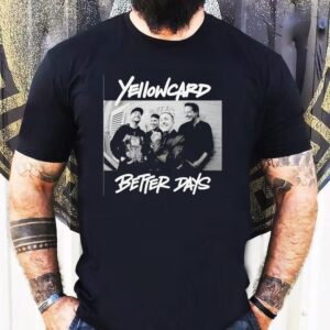 Yellowcard Rock Band Shirt