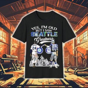 Yes I’m Old But I Saw Seattle Greatness Seattle Seahawks And Seattle Seahawks Signatures Shirt