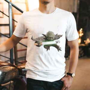 Yoda Cigarette Star Wars Shirt