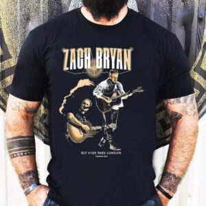Zach Bryan Bst Hyde Park Tour London Event Summer 2025 Shirt