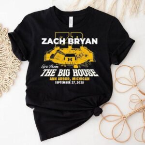 Zach Bryan Michigan Stadium September 27 2025 Shirt