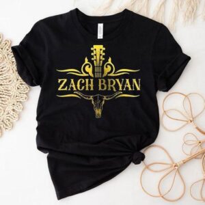 Zach Bryan X Michigan Wolverines The Big House Stadium Longhorn Logo Shirt