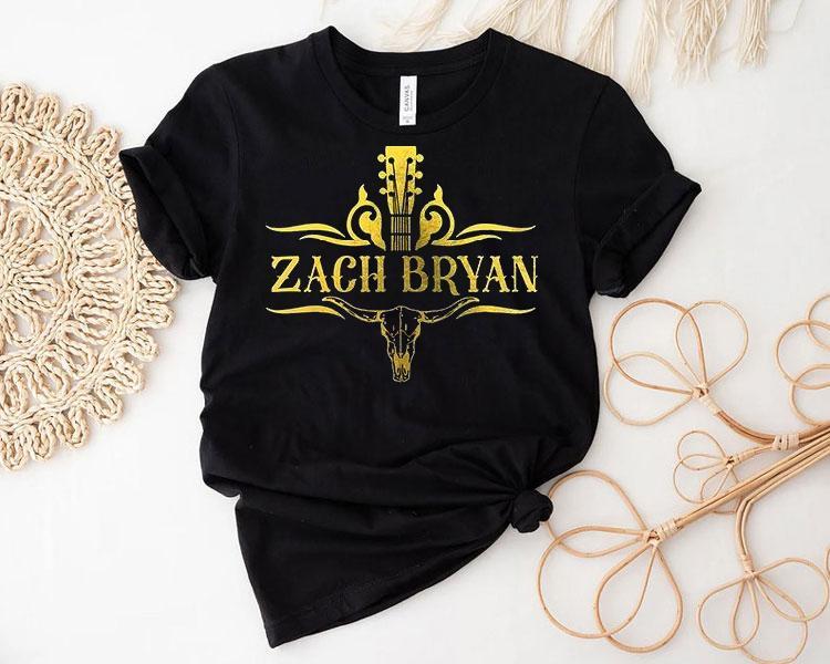 Zach Bryan X Michigan Wolverines The Big House Stadium Longhorn Logo Shirt Zach Bryan X Michigan Wolverines The Big House Stadium Longhorn Logo Shirt