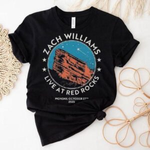 Zach Williams Event 2025 Red Rocks Shirt